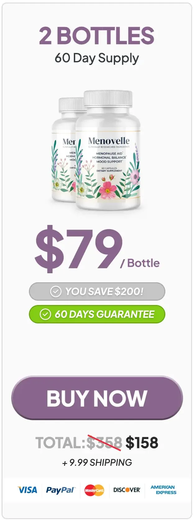 Menovelle Buy 1 Bottle